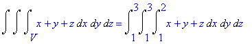 Int(Int(Int(x+y+z,x = V .. ``),y = `` .. ``),z = ``...