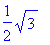 1/2*sqrt(3)