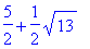 5/2+1/2*sqrt(13)